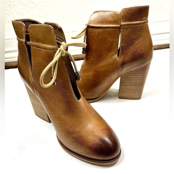 Antelope by Anthropologie Tabasco Leather Boots - Picture 1 of 15